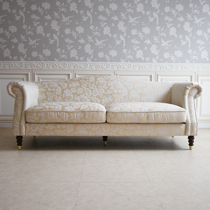 エトワール ブランシュ 3人掛けソファ ドマーニ シャンパンゴールド