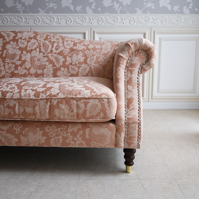 ヨーロピアン クラシック 姫系 ロココ調 3人掛けソファ 3Pソファ 画像7
