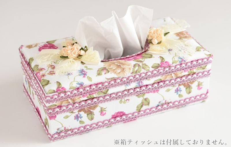 ST薔薇のティッシュBOX FL