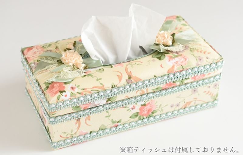 ST薔薇のティッシュBOX GN