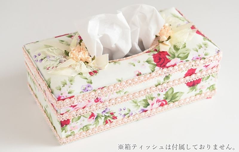 ST薔薇のティッシュBOX RPK